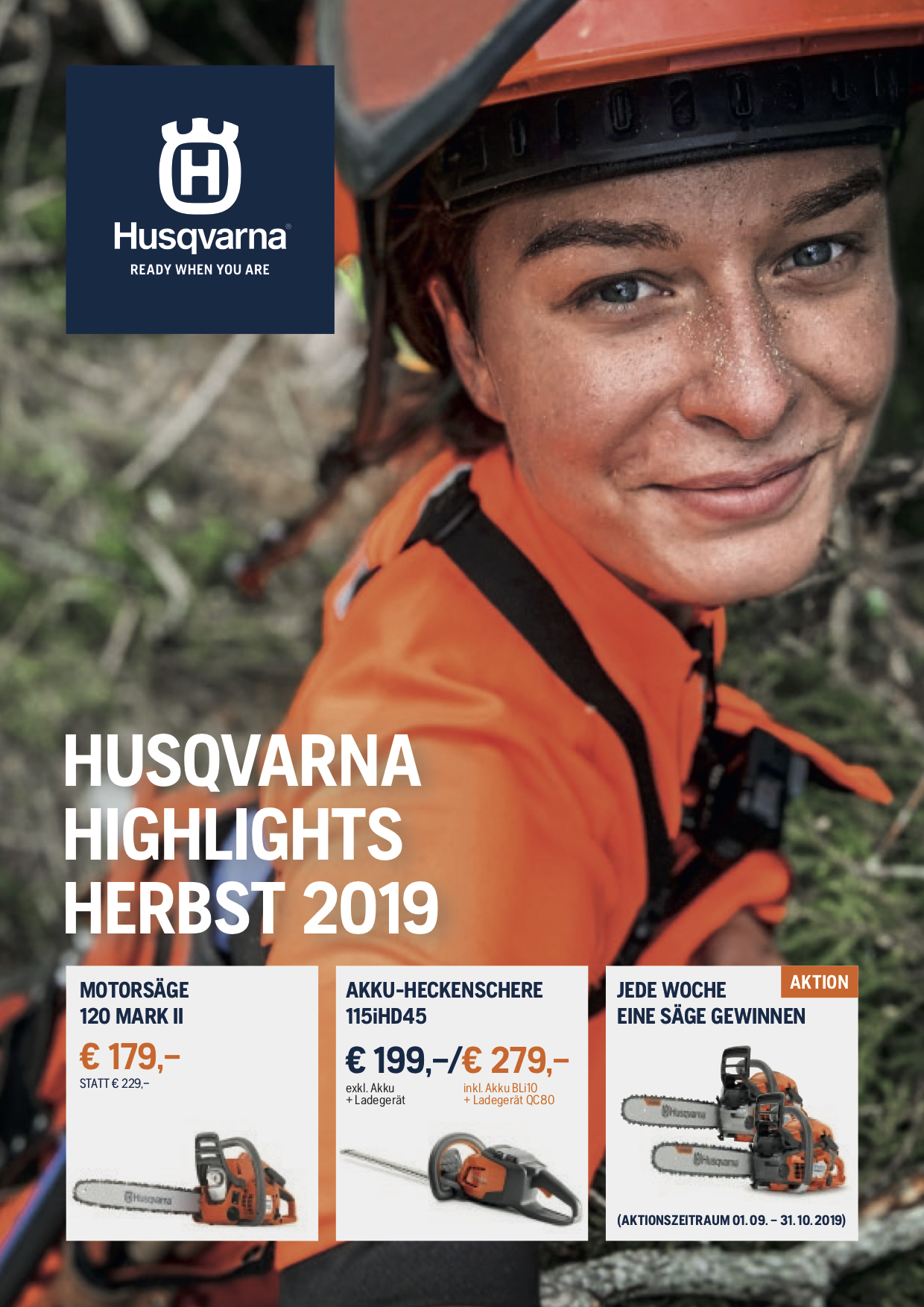 Husqvarna Herbst Highlights 2019