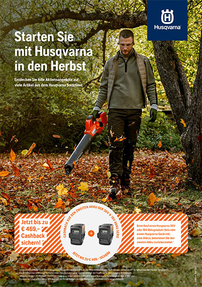 Husqvarna Herbstangebote 2024