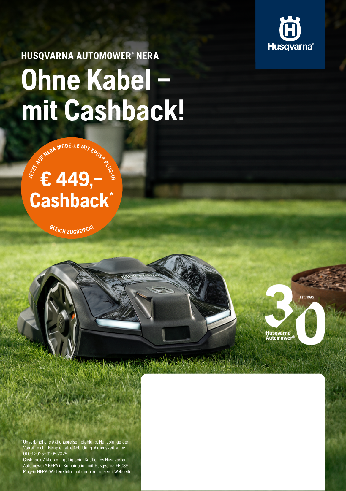 Husqvarna Frühjahrsaktionen 2025