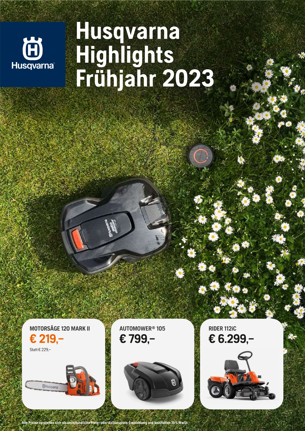 Husqvarna Frühlingsangebote 2023