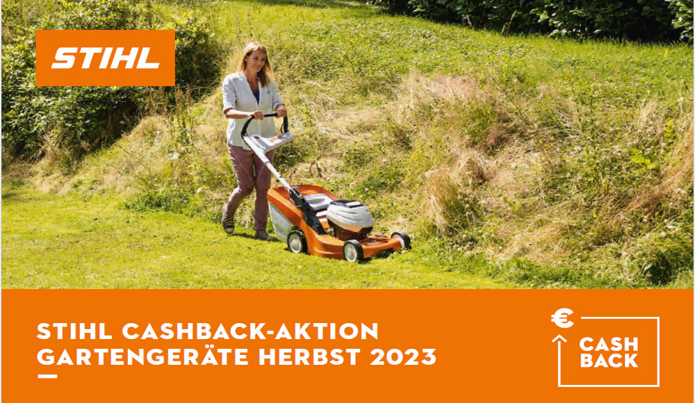 STIHL Cash-Back Aktion Herbst 2023