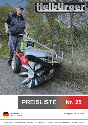 Tielbürger Preisliste 2025